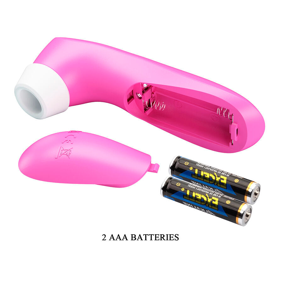 ROMANCE - DISPOSITIVO DE SUCÇÃO CLITORIAL COM TECNOLOGIA DE PULSAÇÃO ROSA - Infernum Store