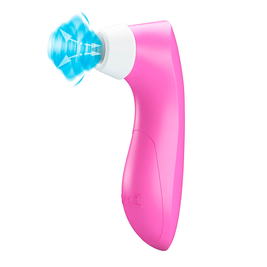 ROMANCE - DISPOSITIVO DE SUCÇÃO CLITORIAL COM TECNOLOGIA DE PULSAÇÃO ROSA - Infernum Store