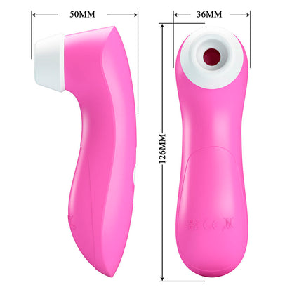 ROMANCE - DISPOSITIVO DE SUCÇÃO CLITORIAL COM TECNOLOGIA DE PULSAÇÃO ROSA - Infernum Store