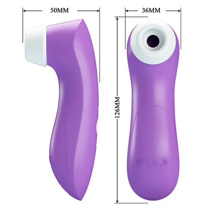 ROMANCE - APARELHO DE SUCÇÃO CLITORIAL COM TECNOLOGIA DE PULSAÇÃO ROXO - Infernum Store