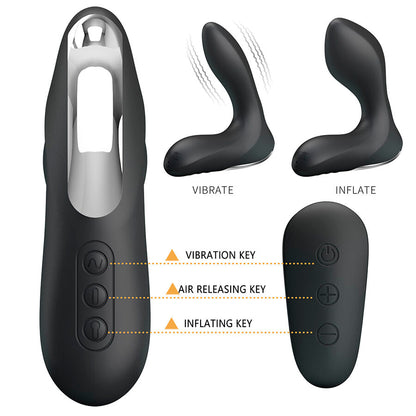 MR PLAY - MASSAGEADOR DE PRÓSTATA COM CONTROLE REMOTO DE VIBRAÇÃO - Infernum Store