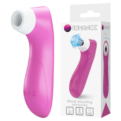 ROMANCE - DISPOSITIVO DE SUCÇÃO CLITORIAL COM TECNOLOGIA DE PULSAÇÃO ROSA - Infernum Store