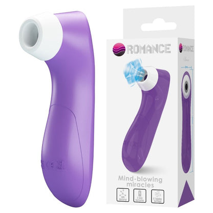 ROMANCE - APARELHO DE SUCÇÃO CLITORIAL COM TECNOLOGIA DE PULSAÇÃO ROXO - Infernum Store