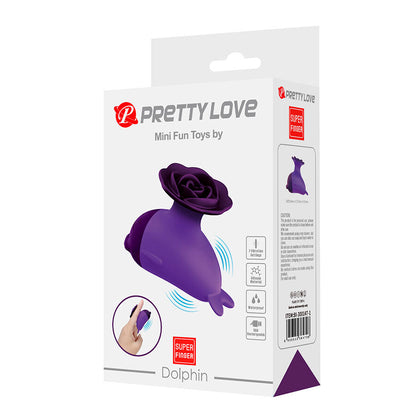 PRETTY LOVE - DOLPHIN MINI VIBRADOR COM CLIP - Infernum Store