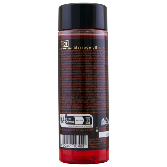 HOT - ÓLEO DE MASSAGEM AQUECEDOR 100 ML - Infernum Store