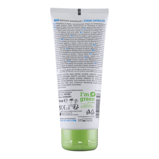HOT - BIOLUBRIFICANTE À BASE DE ÁGUA XTREME 100 ML - Infernum Store