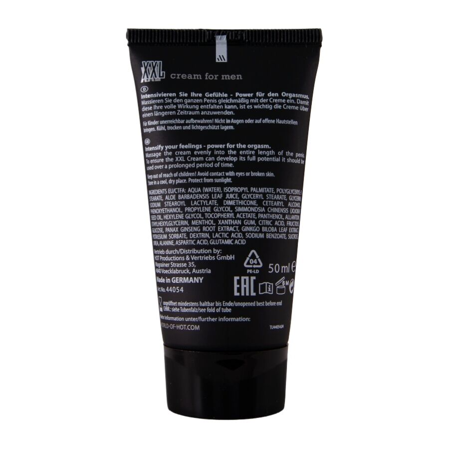 HOT - CREME XXL PARA HOMENS 50 ML - Infernum Store