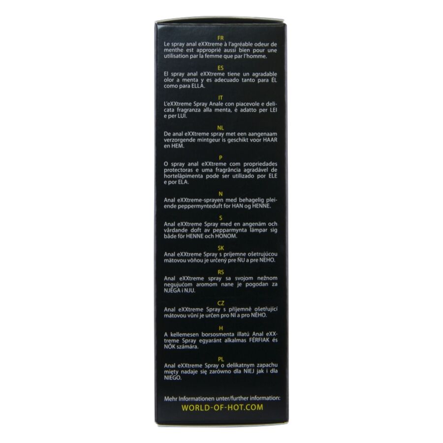 HOT - SPRAY ANAL EXTREMO 50 ML - Infernum Store