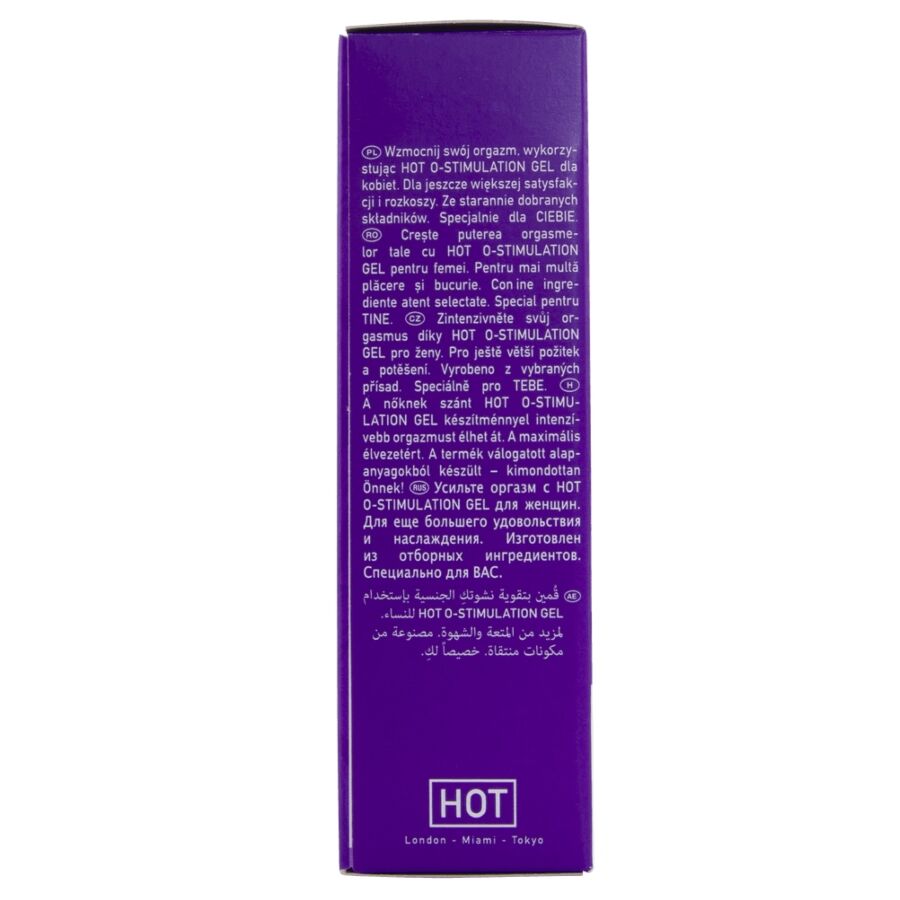 HOT - GEL ESTIMULANTE O PARA MULHERES 15 ML - Infernum Store