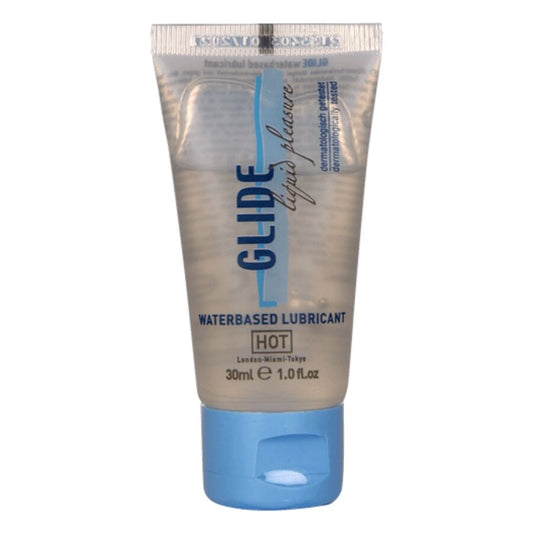 HOT - GLIDE LIQUID PLEASURE LUBRIFICANTE À BASE DE ÁGUA 30 ML - Infernum Store