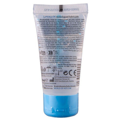 HOT - SUPERGLIDE LUBRIFICANTE À BASE DE ÁGUA 30 ML - Infernum Store