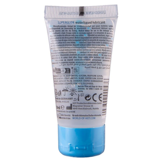 HOT - SUPERGLIDE LUBRIFICANTE À BASE DE ÁGUA 30 ML - Infernum Store