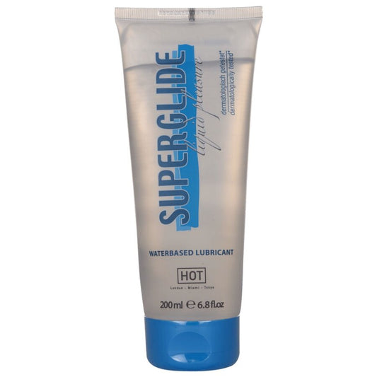HOT - SUPERGLIDE LUBRIFICANTE À BASE DE ÁGUA 200 ML - Infernum Store