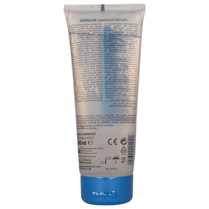 HOT - SUPERGLIDE LUBRIFICANTE À BASE DE ÁGUA 200 ML - Infernum Store