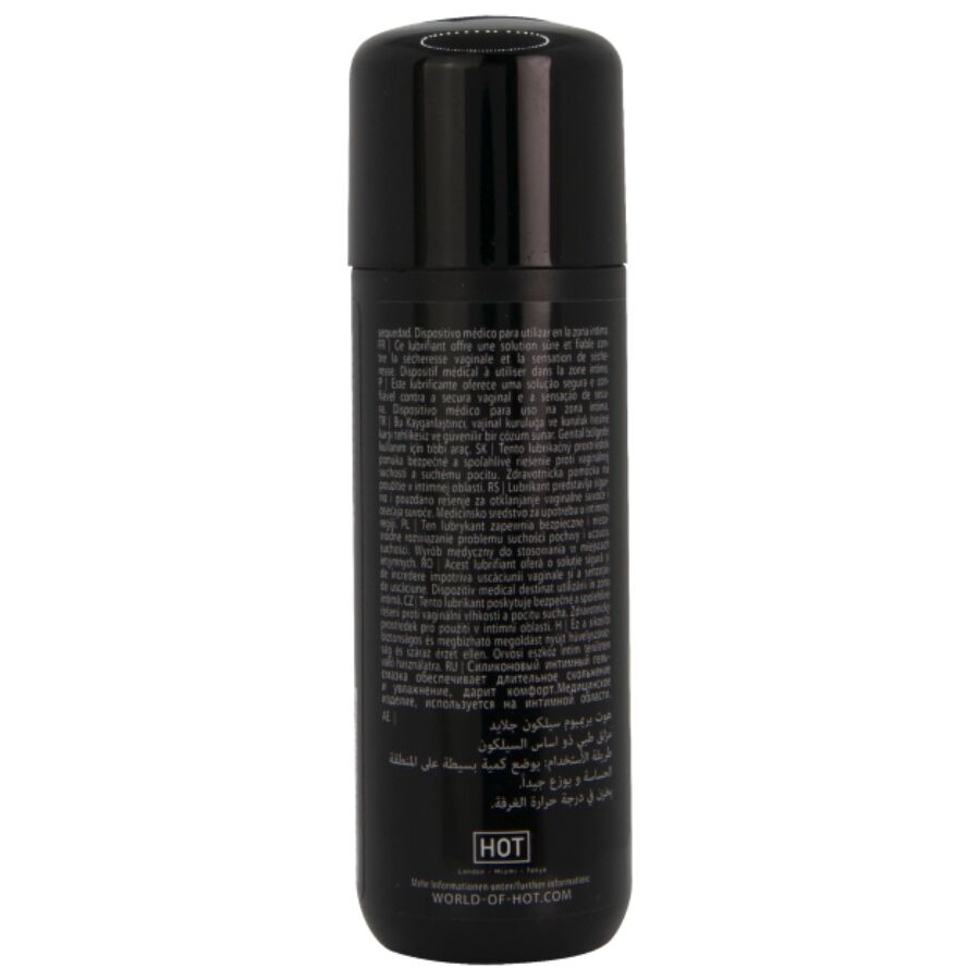 HOT - LUBRIFICANTE PREMIUM À BASE DE SILICONE 50 ML - Infernum Store