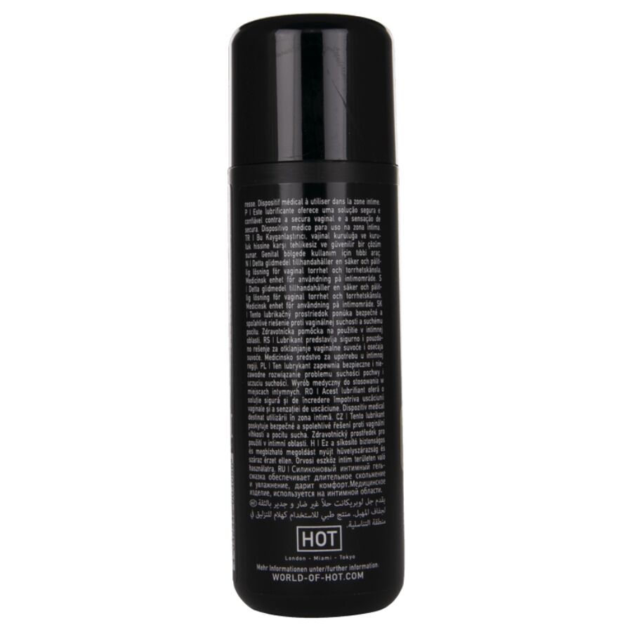 HOT - LUBRIFICANTE PREMIUM SILICONE GLIDE À BASE DE SILICONE 100 ML - Infernum Store