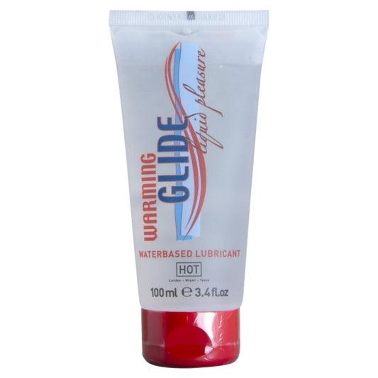 HOT - LUBRIFICANTE À BASE DE ÁGUA COM AQUECIMENTO E DESLIZAMENTO 100 ML - Infernum Store
