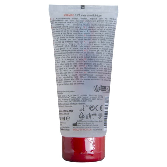 HOT - LUBRIFICANTE À BASE DE ÁGUA COM AQUECIMENTO E DESLIZAMENTO 100 ML - Infernum Store