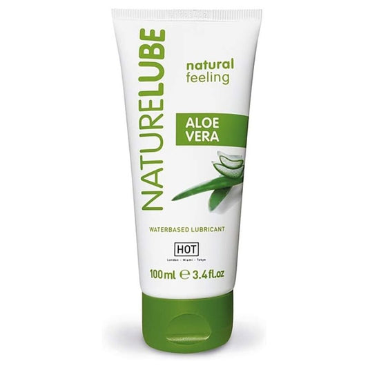 HOT - NATURE LUBE À BASE DE ÁGUA COM ALOE VERA 100 ML - Infernum Store