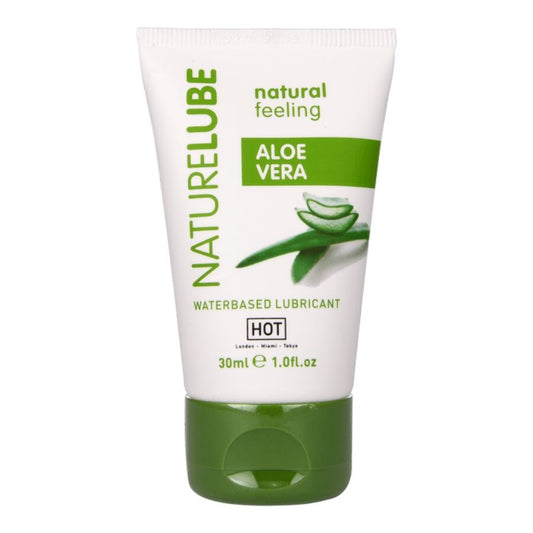 HOT - NATURE LUBE À BASE DE ÁGUA COM ALOE VERA 30 ML - Infernum Store