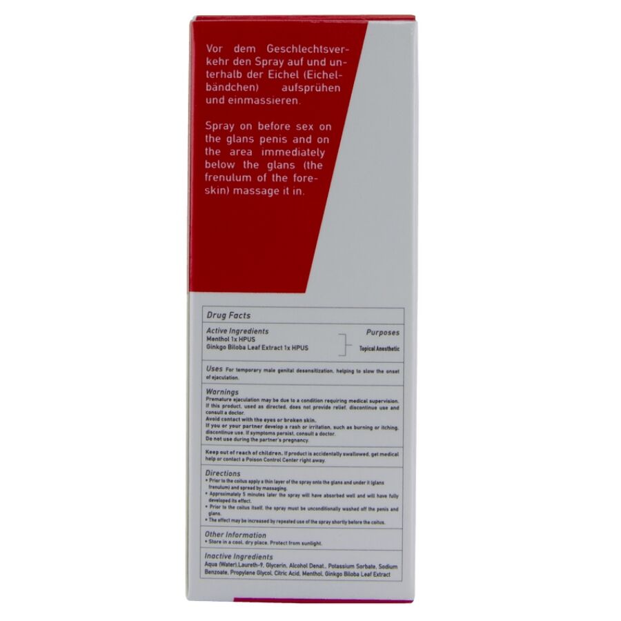 HOT - RHINO LONG POWER SPRAY 10 ML - Infernum Store