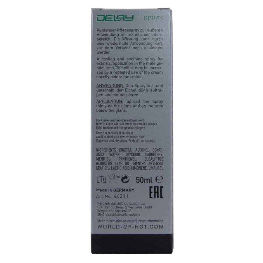 HOT - SPRAY RETARDANTE 50 ML - Infernum Store