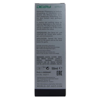HOT - SPRAY RETARDANTE 50 ML - Infernum Store
