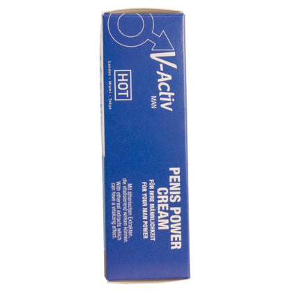 HOT - CREME PARA POTÊNCIA PENIANA V-ACTIV PARA HOMENS 50 ML - Infernum Store