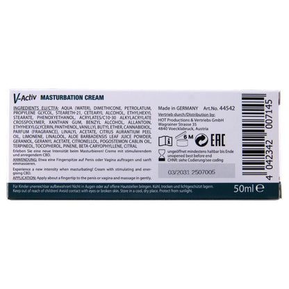 HOT - CREME PARA MASTURBAÇÃO COM CBD - UNISSEX 100ML - Infernum Store