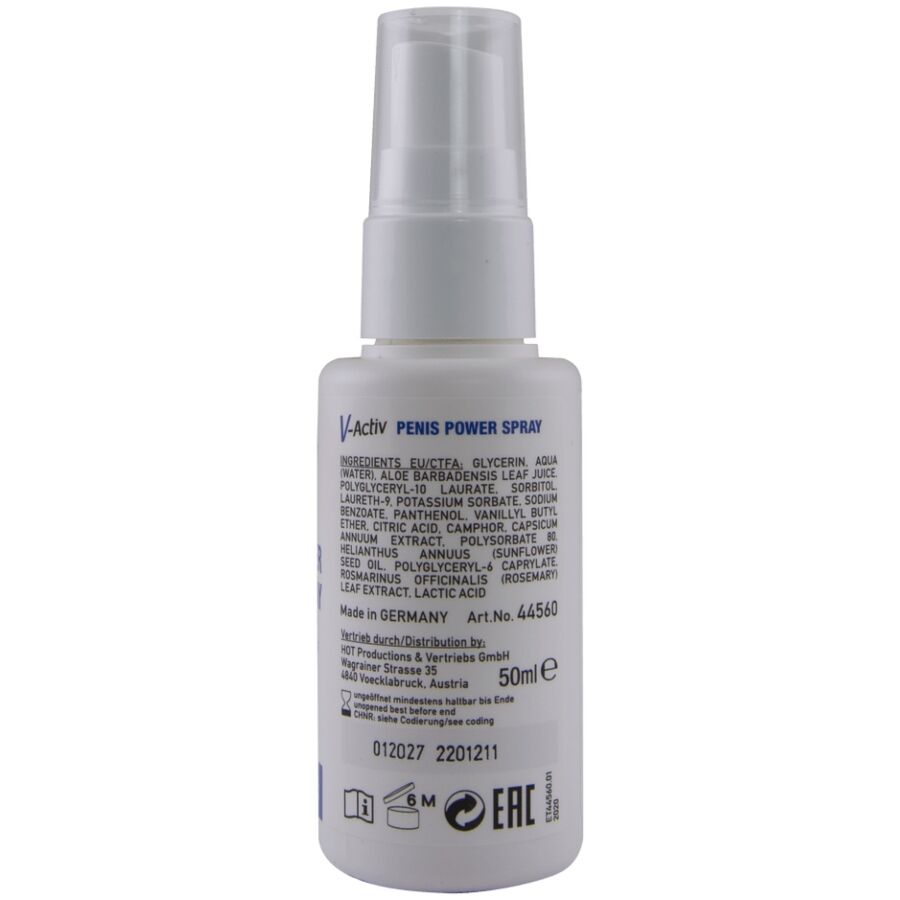 HOT - V-ACTIV SPRAY PARA POTÊNCIA PENIANA 50 ML - Infernum Store
