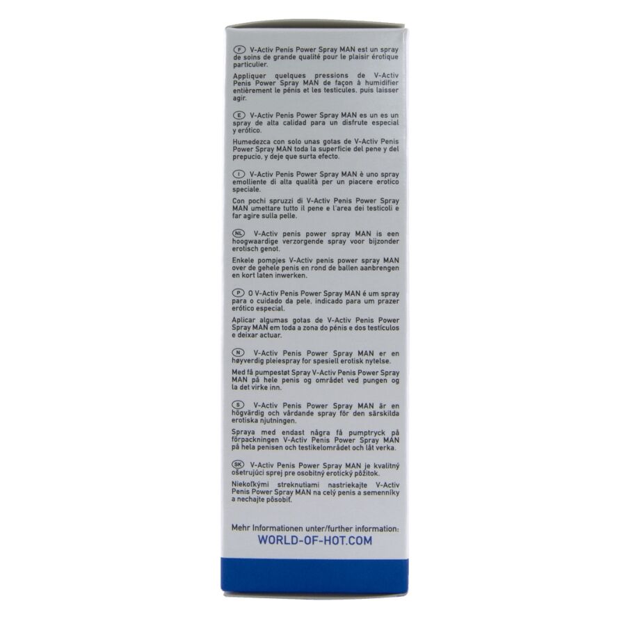 HOT - V-ACTIV SPRAY PARA POTÊNCIA PENIANA 50 ML - Infernum Store