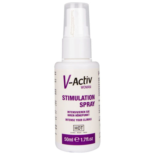 HOT - SPRAY ESTIMULANTE V-ACTIV PARA MULHERES 50 ML - Infernum Store
