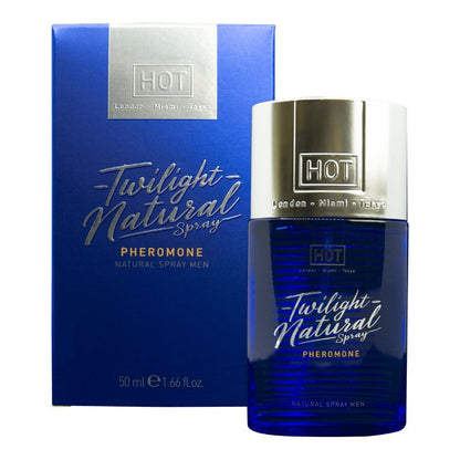 HOT - SPRAY NATURAL DE FEROMÔNIOS CREPÚSCULOS PARA HOMENS 50 ML - Infernum Store