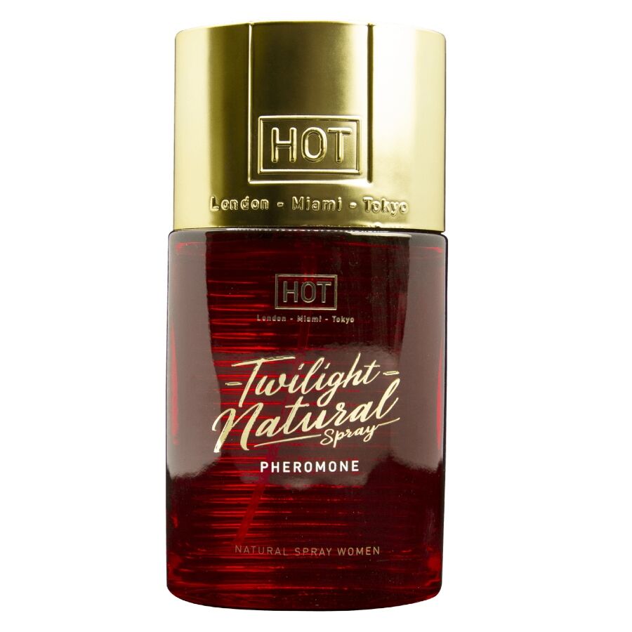 HOT - TWILIGHT PHEROMONE NATURAL MULHERES 50 ML - Infernum Store