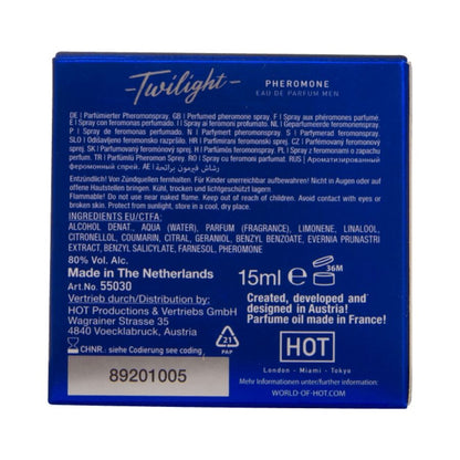 HOT - TWILIGHT PHEROMONE PARFUM MEN 15 ML - Infernum Store
