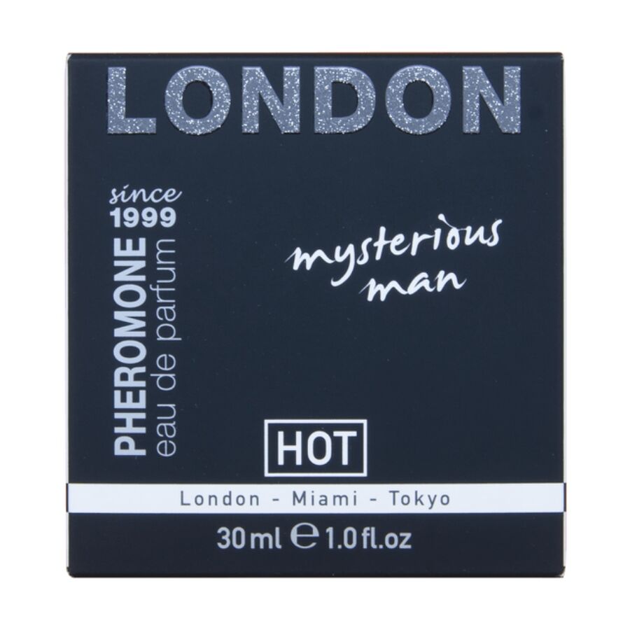 HOT - PERFUME DE FEROMÔNIOS LONDRES HOMEM MISTERIOSO 30 ML - Infernum Store
