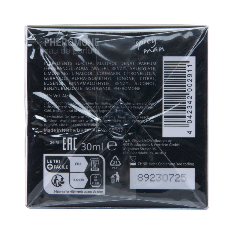HOT - PERFUME DE FEROMÔNIOS MIAMI SPICY MAN 30 ML - Infernum Store