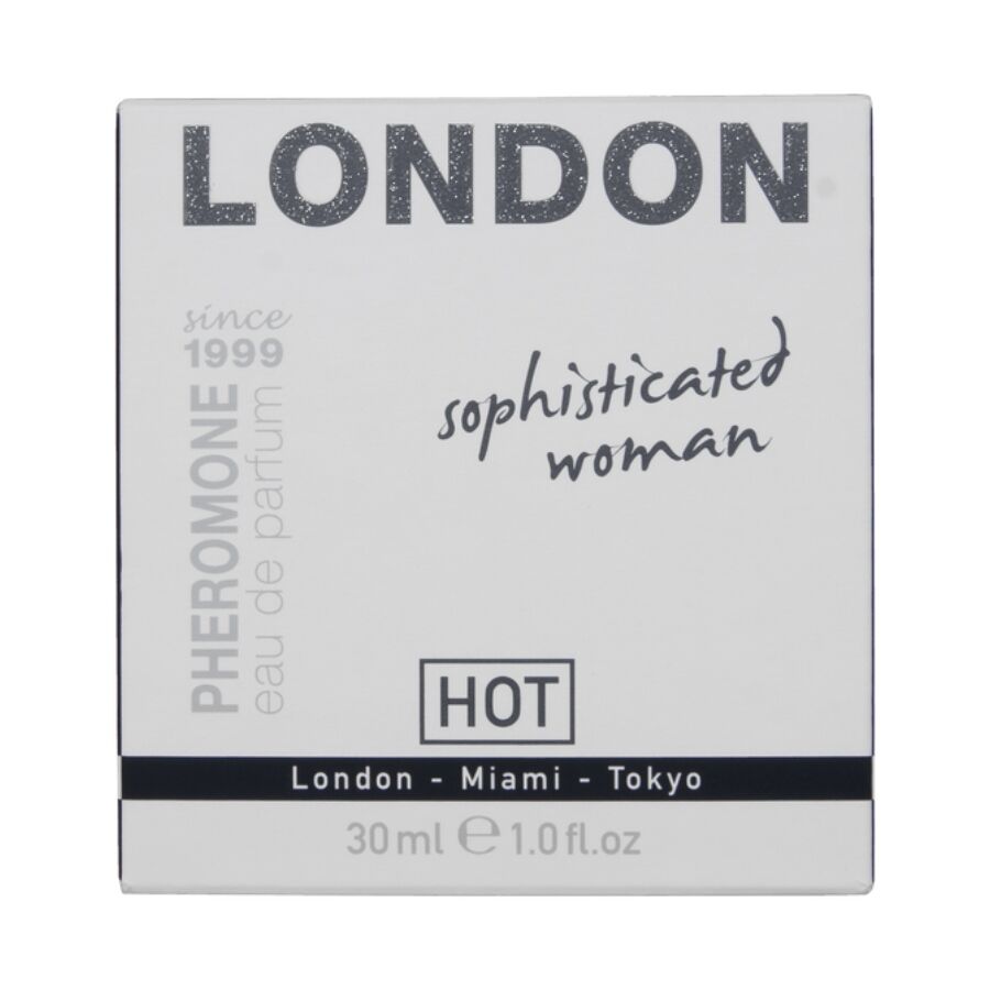 HOT - PERFUME DE FEROMÔNIOS LONDON MULHER SOFISTICADA 30 ML - Infernum Store