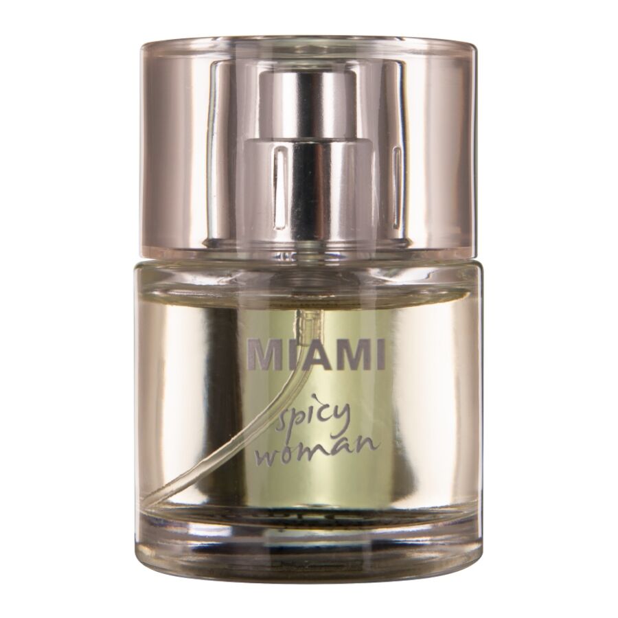 HOT - PERFUME DE FEROMÔNIOS MIAMI SPICY WOMAN 30 ML - Infernum Store
