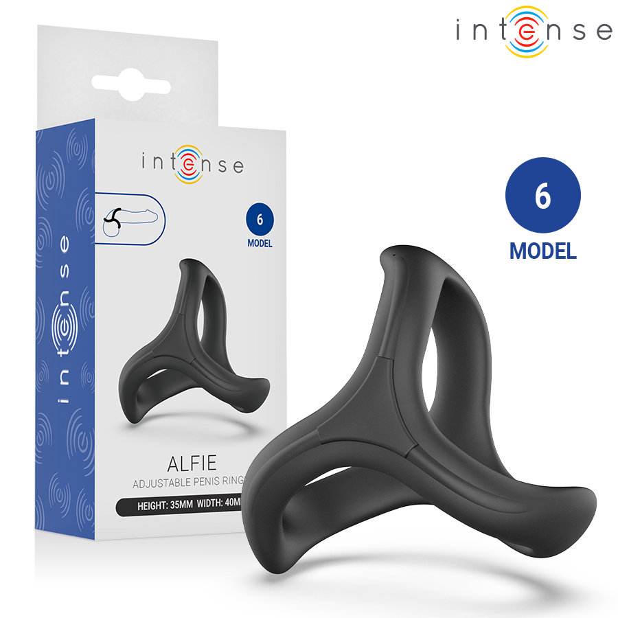 INTENSE - ALFIE ANEL PENIANO TRIPLO AJUSTÁVEL MODELO 6 - Infernum Store