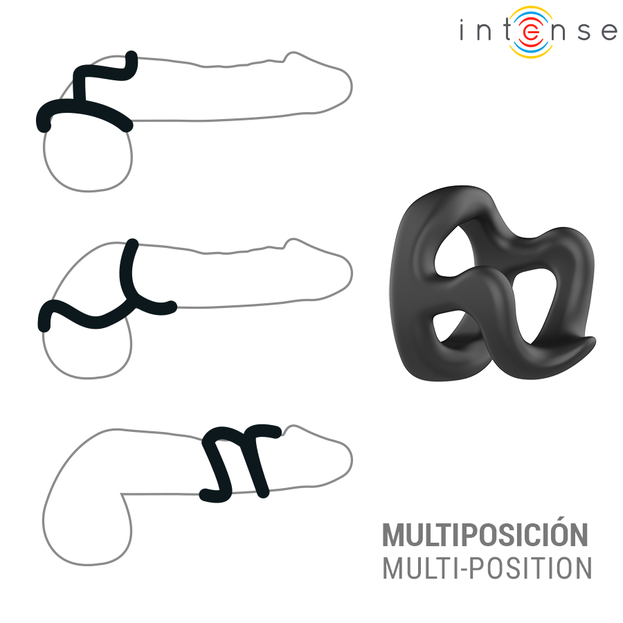 INTENSE - CHARLES ANEL PENIANO AJUSTÁVEL MODELO 11 - Infernum Store