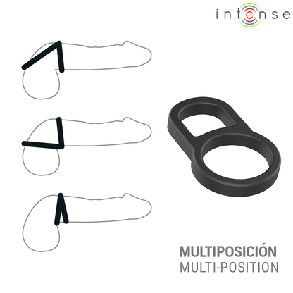 INTENSE - CONLETH ANEL PENIANO DUPLO AJUSTÁVEL MODELO 3 - Infernum Store