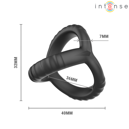 INTENSE - JOHN ANEL PENIANO TRIPLO AJUSTÁVEL MODELO 4 - Infernum Store