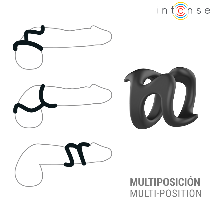INTENSE - NIKOLAJ ANEL PENIANO AJUSTÁVEL MODELO 8 - Infernum Store