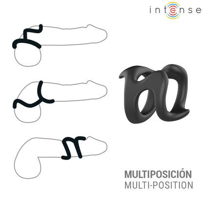 INTENSE - NIKOLAJ ANEL PENIANO AJUSTÁVEL MODELO 8 - Infernum Store