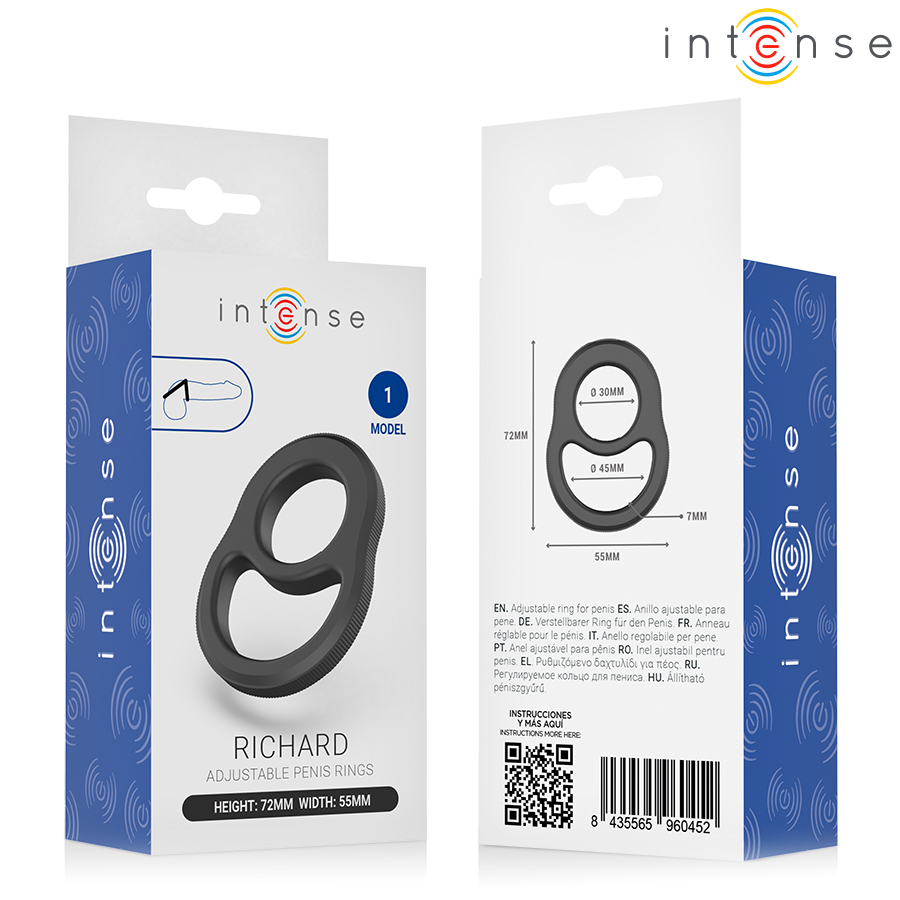 INTENSE - RICHARD ANEL PENIANO DUPLO MODELO 1 - Infernum Store