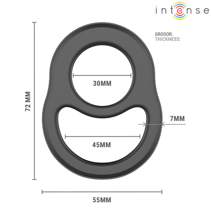 INTENSE - RICHARD ANEL PENIANO DUPLO MODELO 1 - Infernum Store