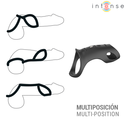 INTENSE - JEROME ANEL PENIANO VIBRATÓRIO AJUSTÁVEL MODELO 12 - Infernum Store