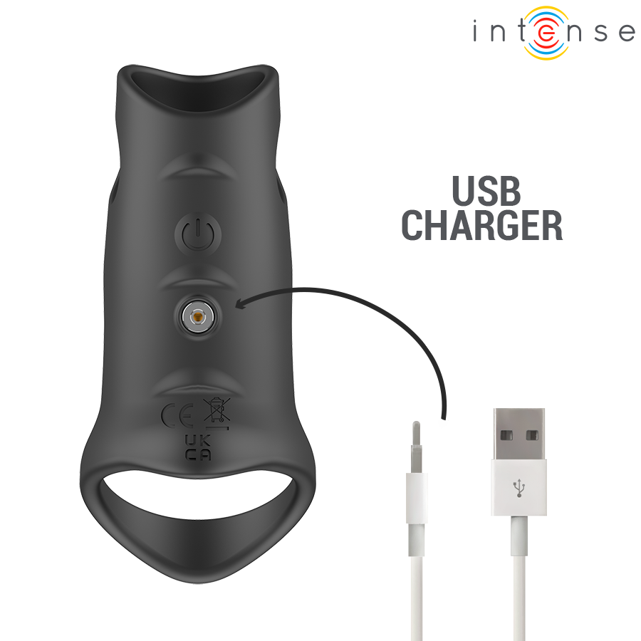 INTENSE - JEROME ANEL PENIANO VIBRATÓRIO AJUSTÁVEL MODELO 12 - Infernum Store
