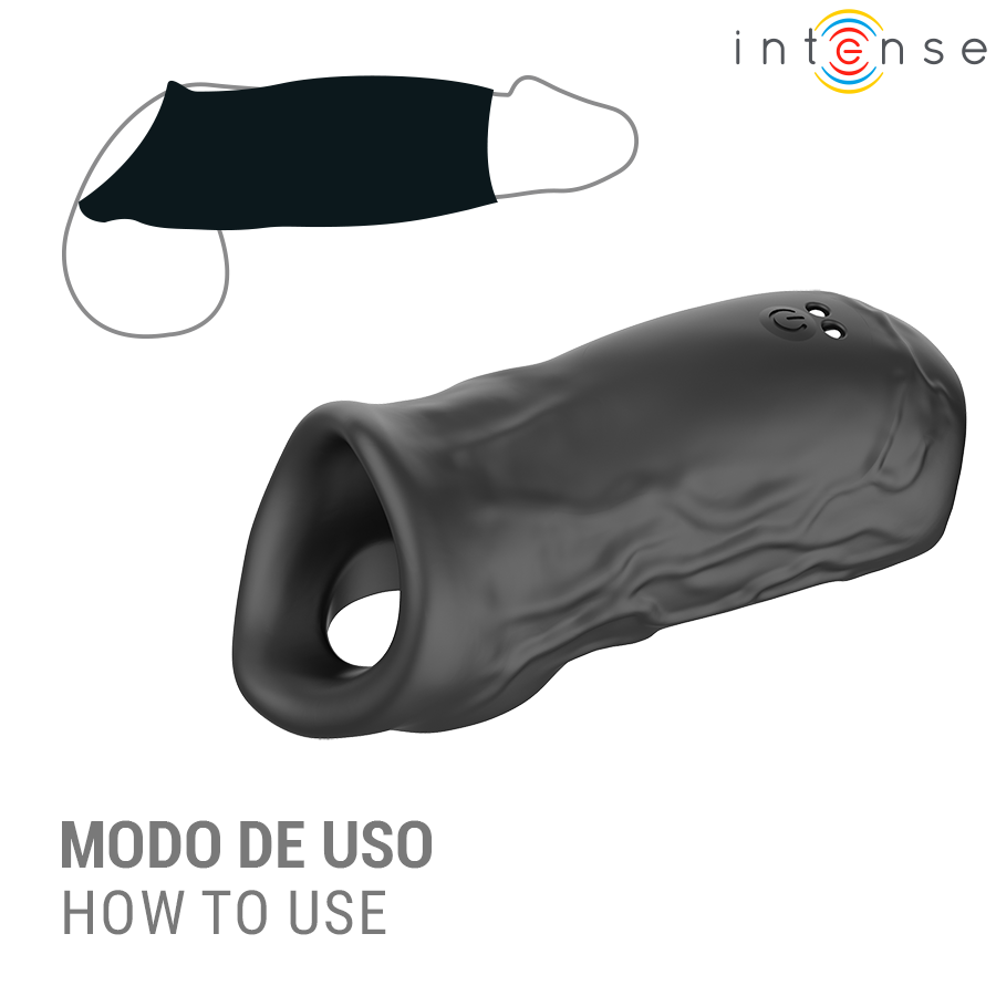 INTENSE - SEAN ANEL PENIANO VIBRATÓRIO AJUSTÁVEL MODELO 13 - Infernum Store